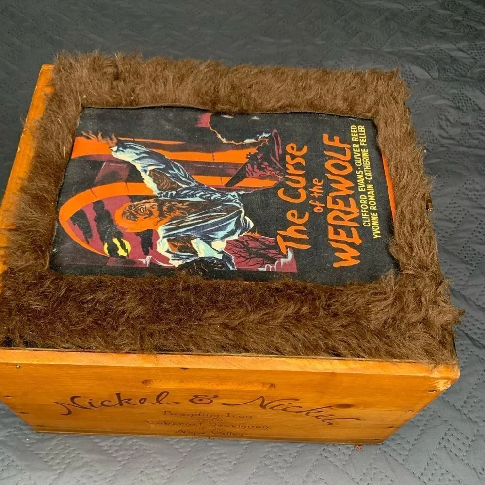 One of a kind “The Mummy” Cigar Box